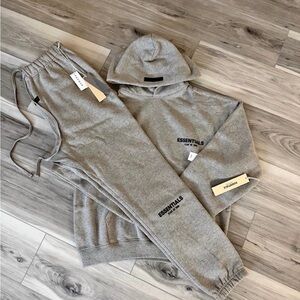 Essentials Heather Gray Loungewear Set
